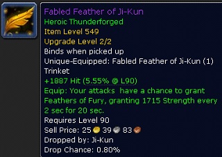 fabled feather of ji-kun